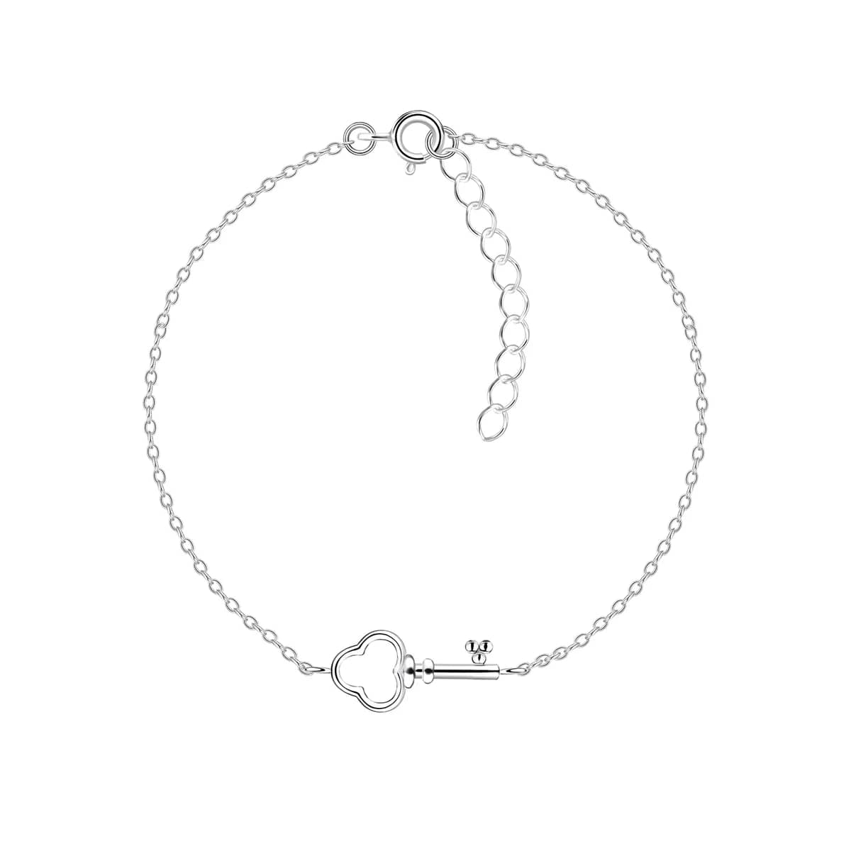 Bracelet clé en argent 925