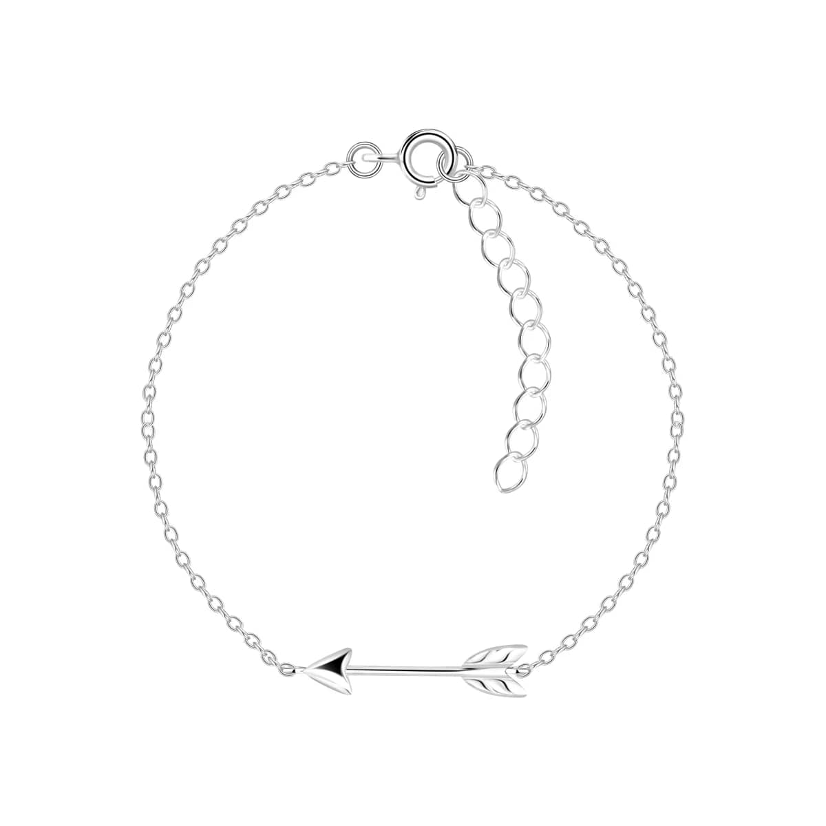 Bracelet flèche en argent 925